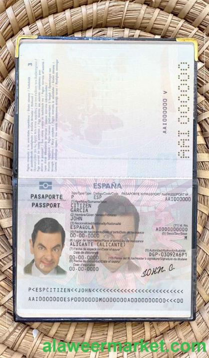 Spain till 2015 passport photo look
